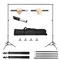 6.5 X 10Ft Photo Video Studio Backdrop Background Stand Adjustable Heavy Duty Photography Backdrop Support Stand Set